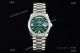 Swiss Rolex Daydate 36 Malachite Green Dial set Diamonds 904L Steel CS Factory 3255 (2)_th.jpg
